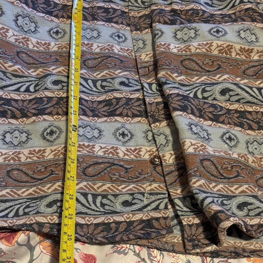 Unisex Patterned Jacket - Picture 10 of 11
